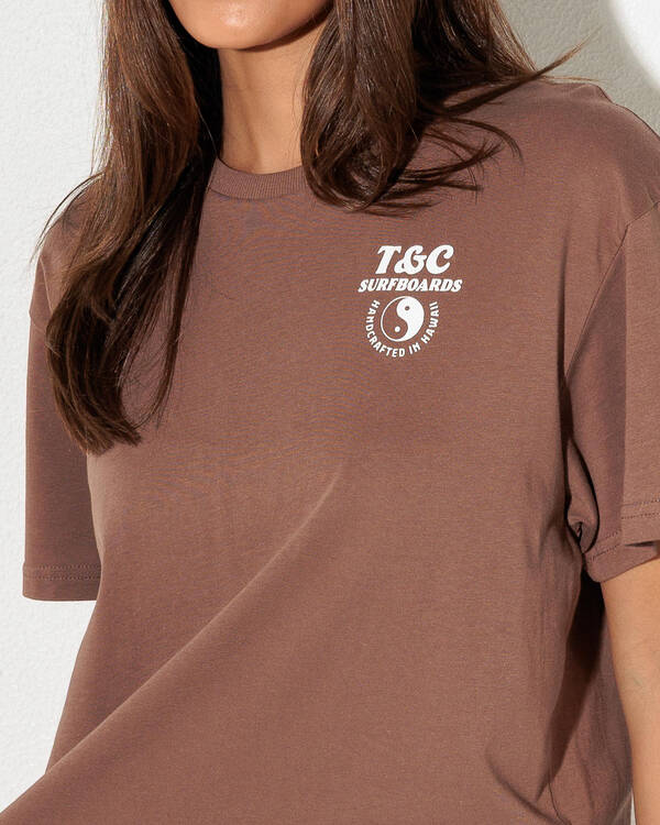 Town & Country Surf Designs Surf Shack T-Shirt for Womens