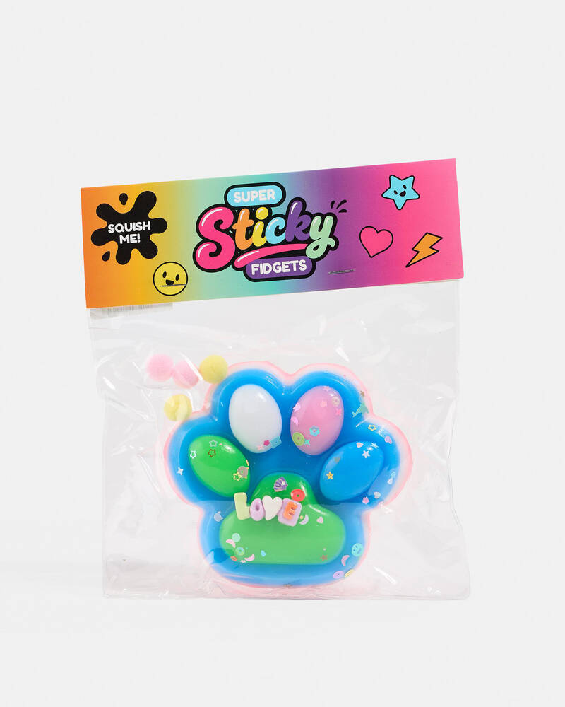 Get It Now Large Sticky Paw Squishy Fidget Toy for Unisex