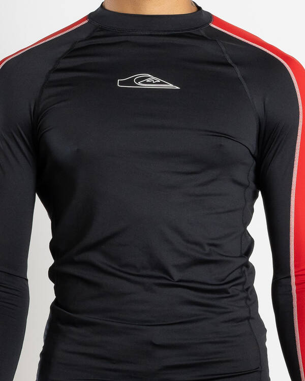 Quiksilver Griff UPF50 Long Sleeve Rash Vest for Mens