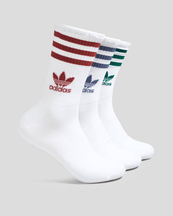 adidas Women's Mid-Cut Crew Sock Pack for Womens