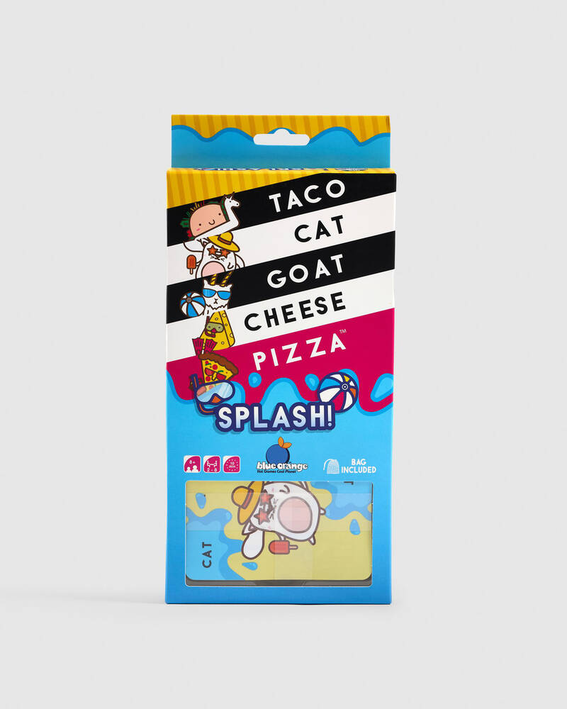 Get It Now Taco Cat Goat Cheese Pizza Splash Card Game for Unisex