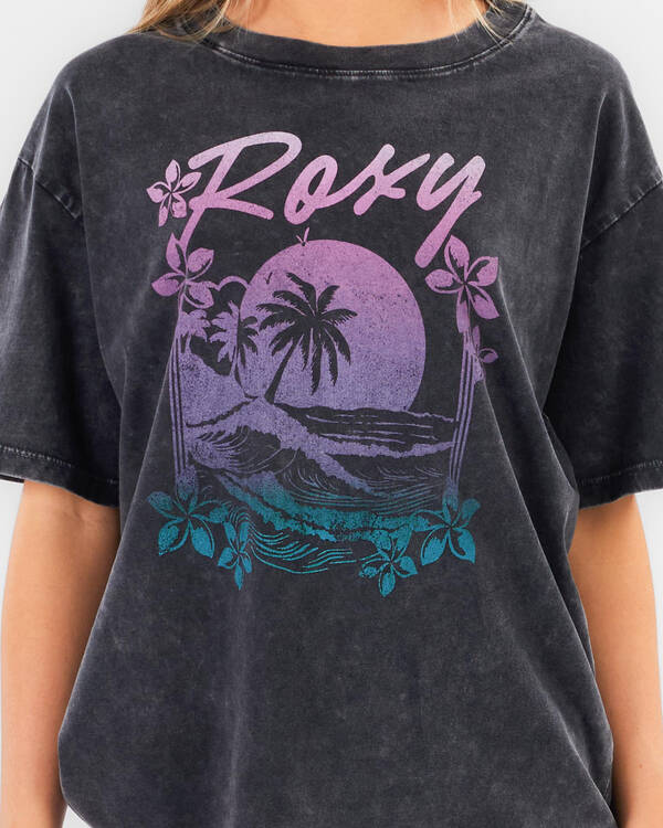 Roxy Girls' Eve Oversize Washed T-Shirt for Womens
