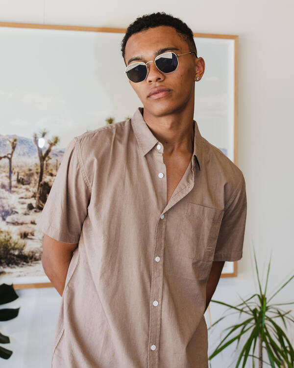 Ray-Ban 0RB3548N Hexagonal Sunglasses for Mens