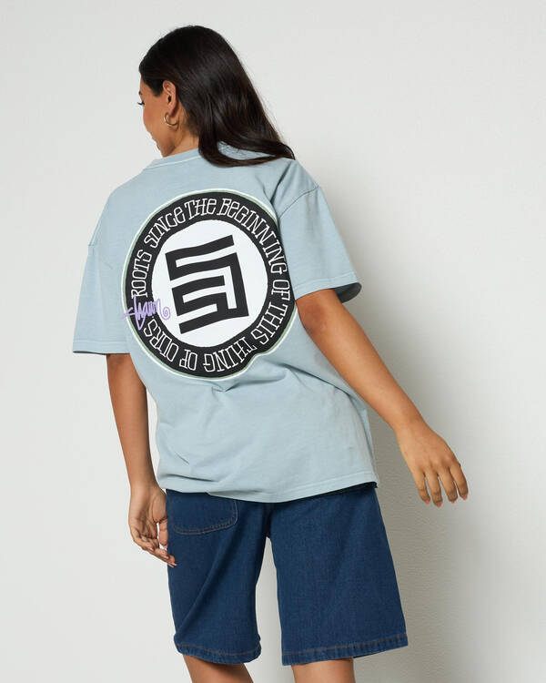 S-Double Womens Roots Dot T-Shirt for Womens