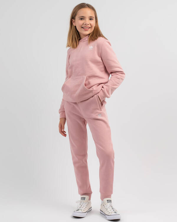 adidas Girls' Small Trefoil Track Pants for Womens