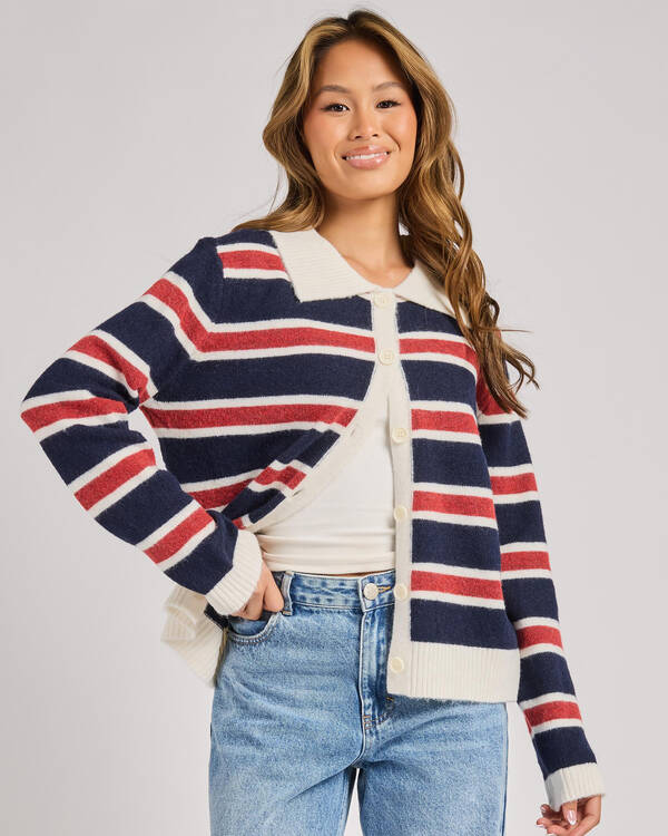 Mint Vanilla Ronnie Knit Cardigan for Womens