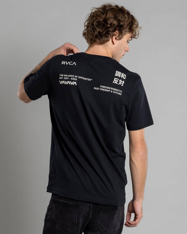 RVCA VA 3 T-Shirt for Mens