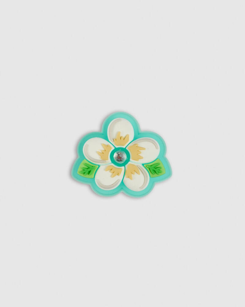 Crocs Gem Plumeria Floral Jibbitz for Unisex
