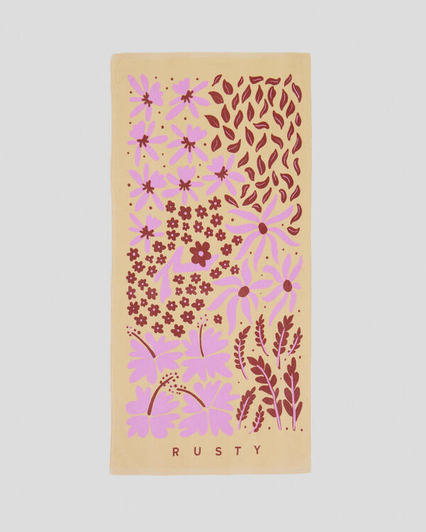 Rusty Sun Kissed Beach Towel for Womens