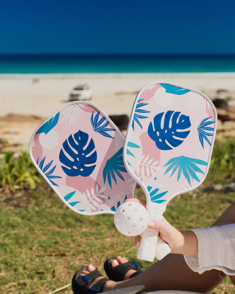 Get It Now Blush Palm Pickle Ball Set for Unisex