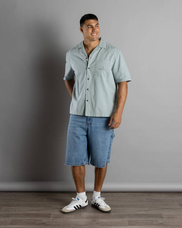 Wrangler Box Resort Short Sleeve Shirt for Mens
