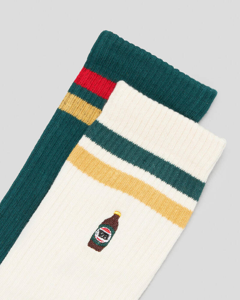 FOOT-IES VB Retro Sneaker Socks 2 Pack for Mens