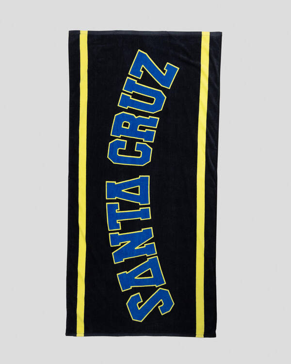 Santa Cruz Collegiate Strip Towel for Mens
