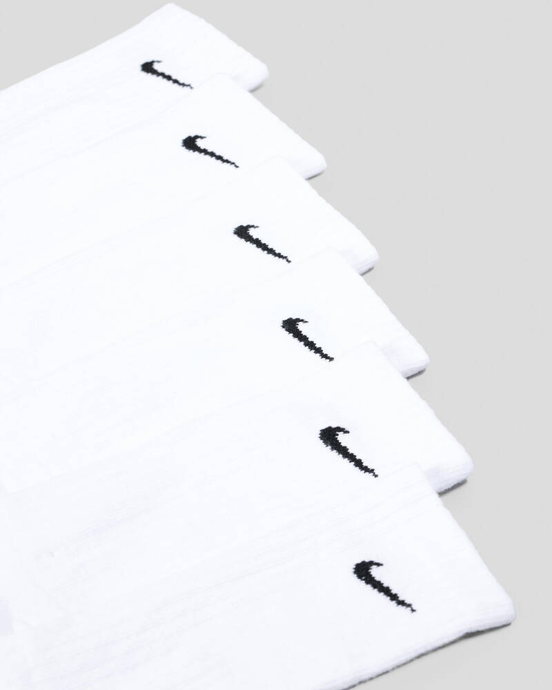 Nike Boys' Everyday Crew Socks 6 Pack for Mens