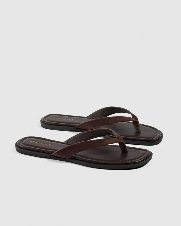 Ava And Ever Rico Thong Slides for Womens