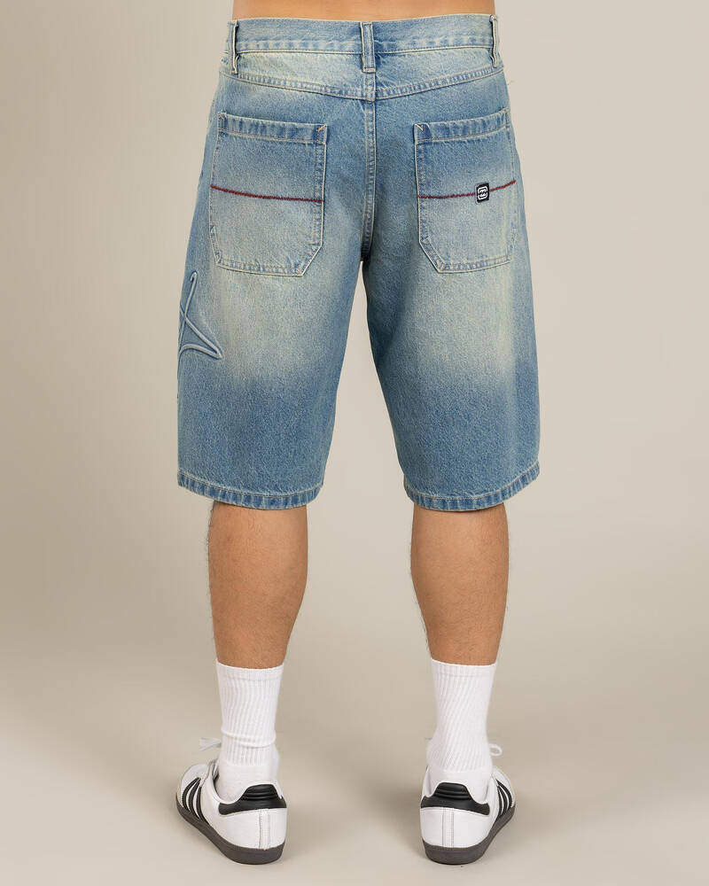 Billabong Script Smoko Denim Shorts for Mens