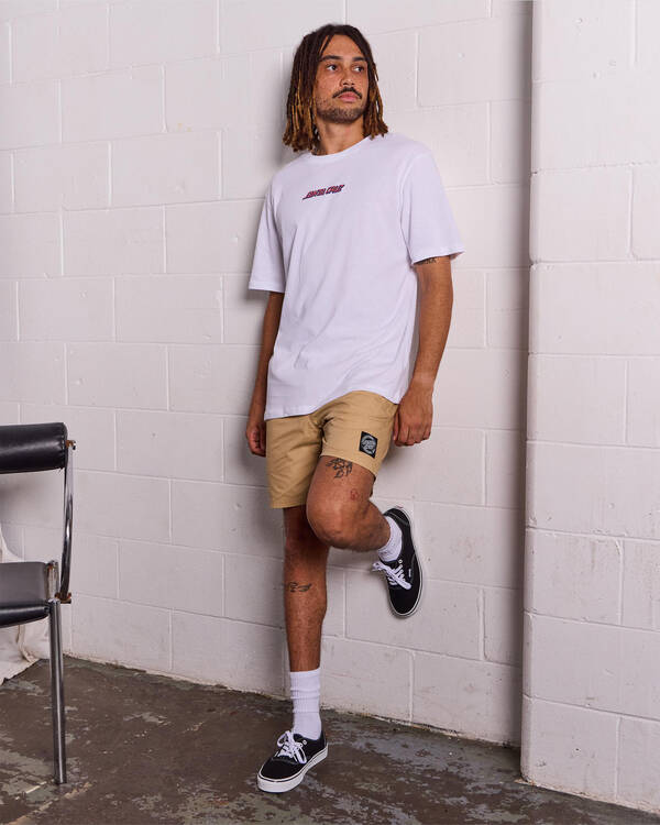 Santa Cruz MFG Dot Cruzier Solid Shorts for Mens