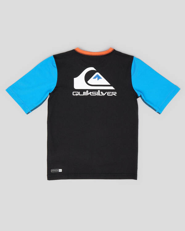 Quiksilver Toddlers' Heats Omni Short Sleeve Rash Vest for Mens