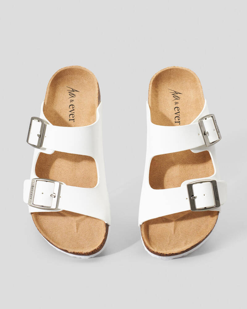 Ava And Ever Girls' Cortina Slide Sandals for Womens
