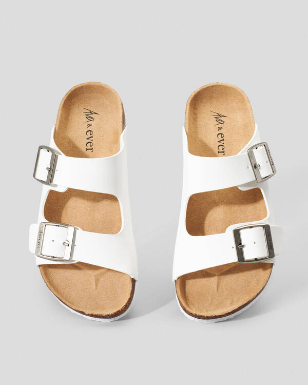 Ava And Ever Girls' Cortina Slide Sandals for Womens