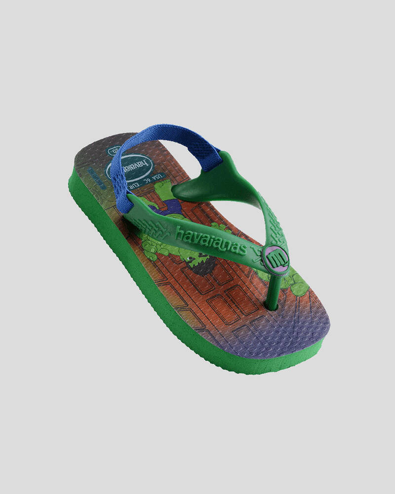 Havaianas Toddlers' Marvel Hulk Thongs for Unisex