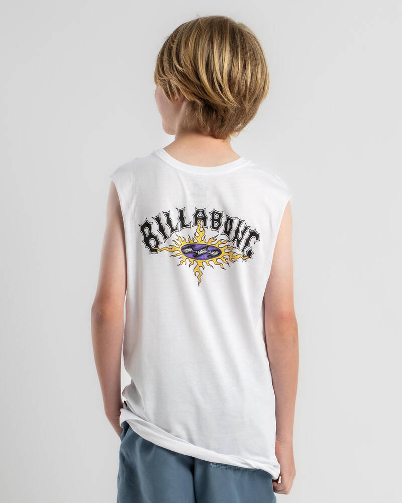 Billabong Boys' Flame Arch Muscle Tank for Mens
