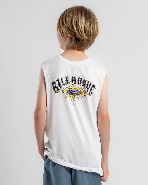Billabong Boys' Flame Arch Muscle Tank for Mens