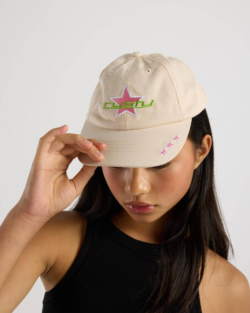 Rusty Girls' Star Burst Adjustable Cap for Womens