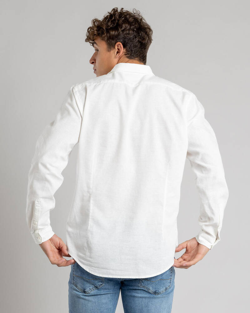 Skylark Hemp Long Sleeve Shirt for Mens