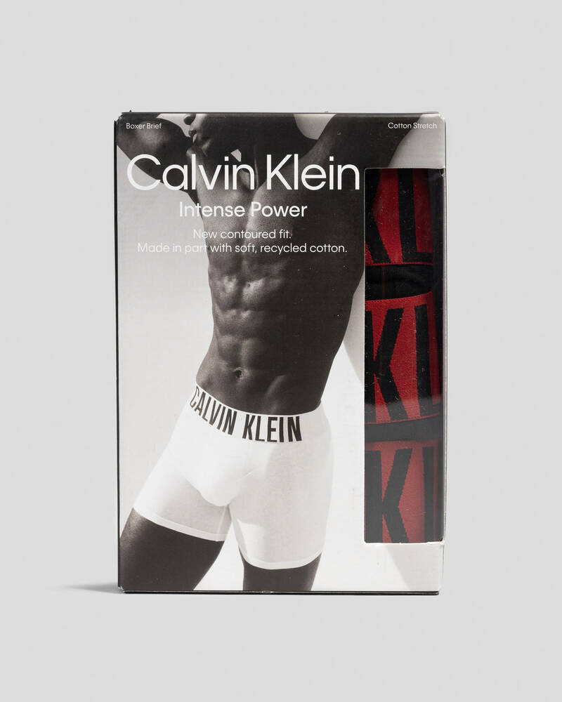 Calvin Klein Intense Power Cotton Boxer Briefs 3 Pack for Mens