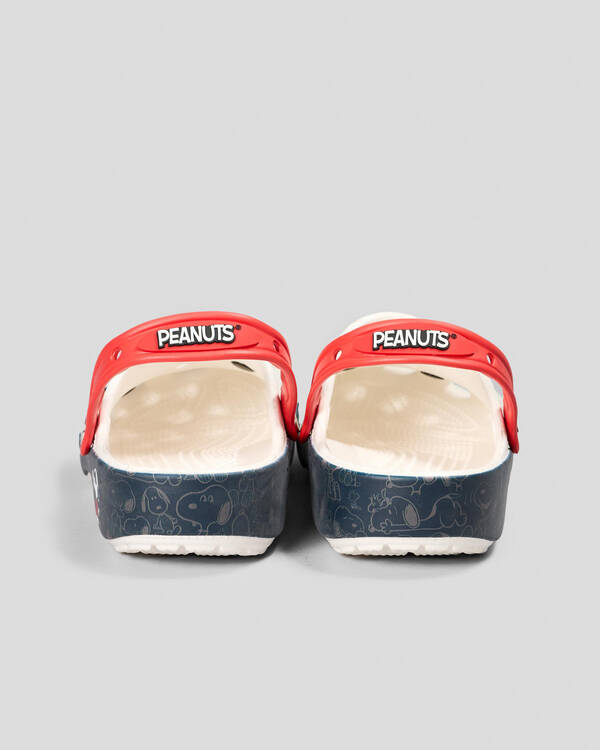 Crocs Kids' Peanuts Classic Clogs for Unisex