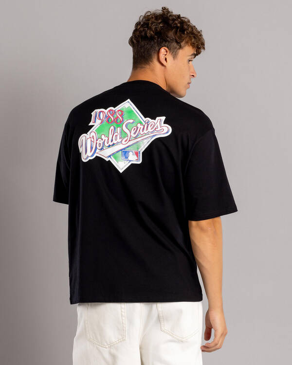 New Era La Dodgers World Series Oversized T-Shirt for Mens
