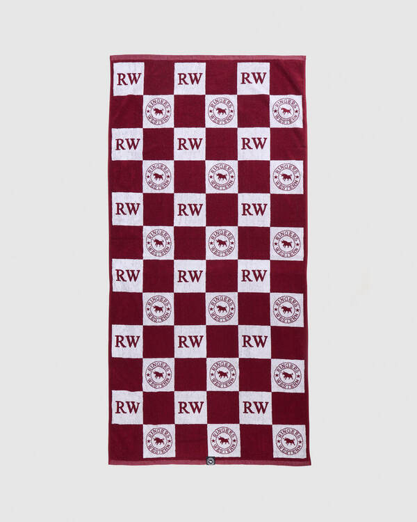 Ringers Western RW Check Towel for Mens