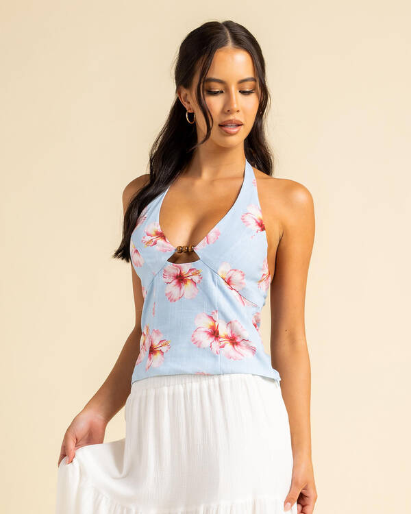 Mooloola Tahiti Halter Top for Womens