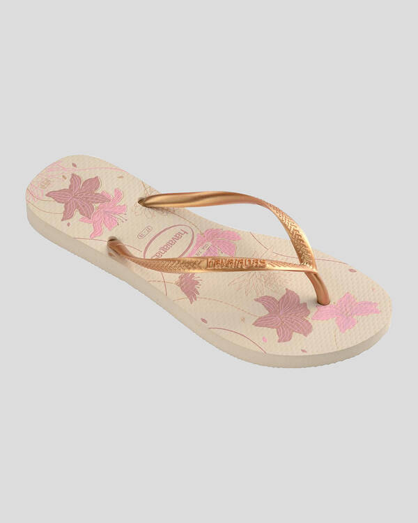 Havaianas Slim Organic Thongs for Womens