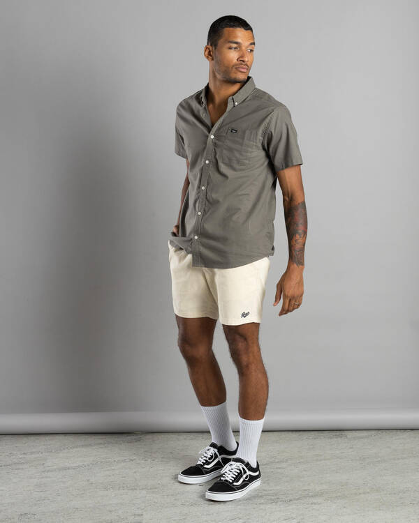 RVCA Escape Cord Elastic Edge Shorts for Mens