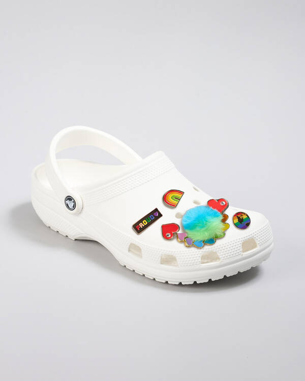 Crocs Pride Proud Jibbitz 5 Pack for Unisex