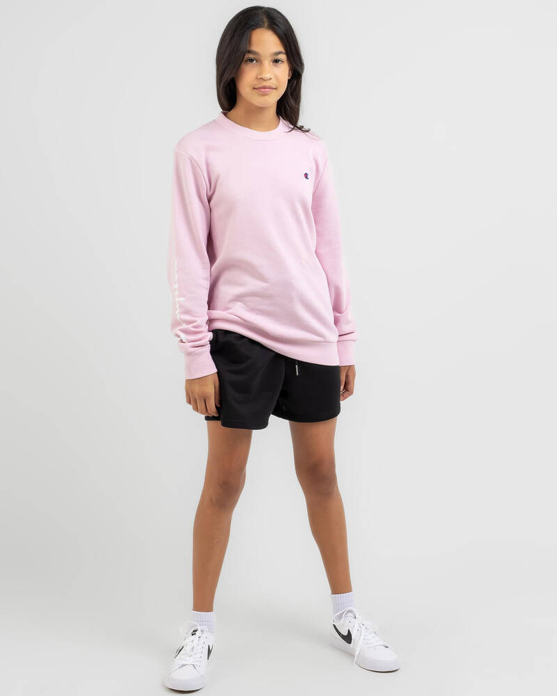 Champion Girls' Logo Sweatshirt for Womens