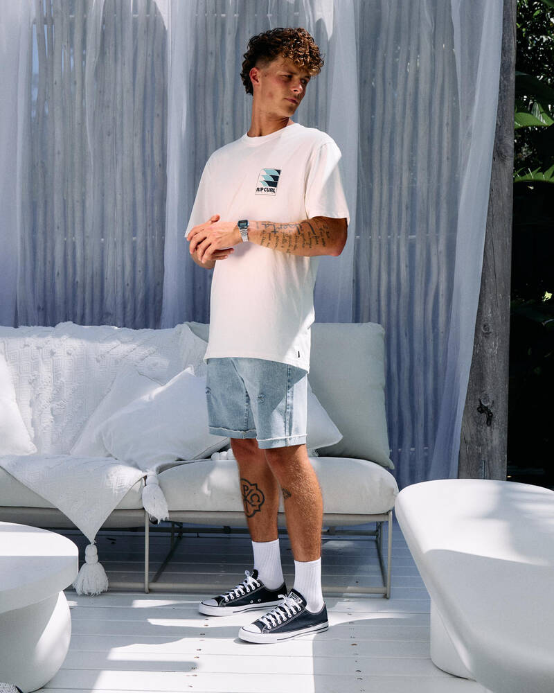 Rip Curl Surf Revival Line Up T-Shirt for Mens