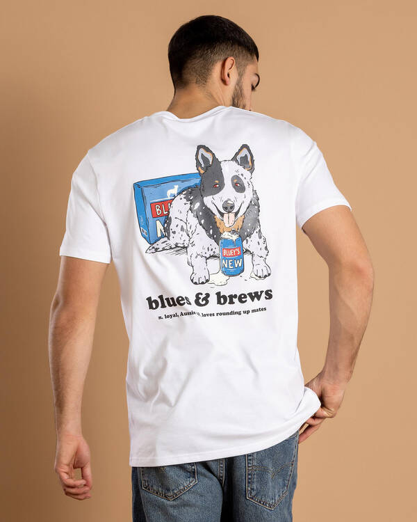 Frothies Blues & Brews T-Shirt for Mens