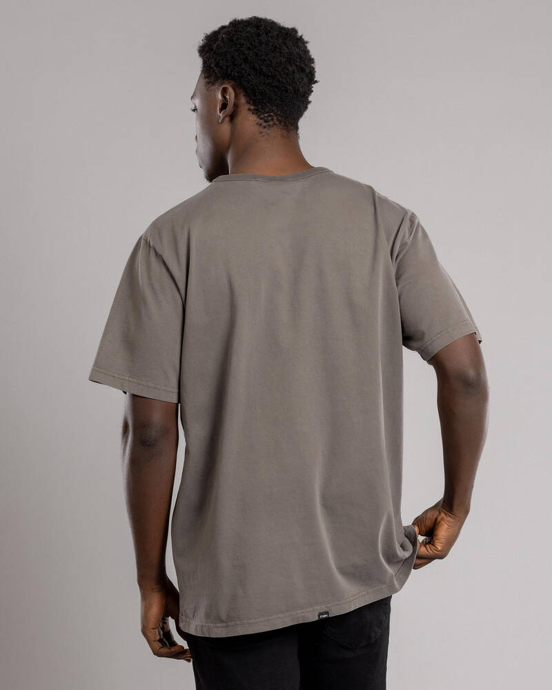 Thrills Workwear Embro Merch Fit T-Shirt for Mens