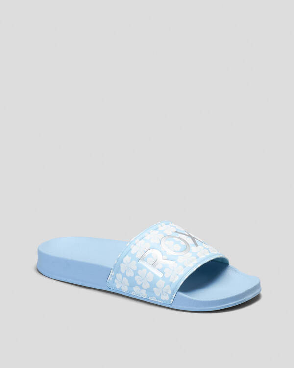 Roxy Girls' Roxy Slippy Slide Sandals for Womens