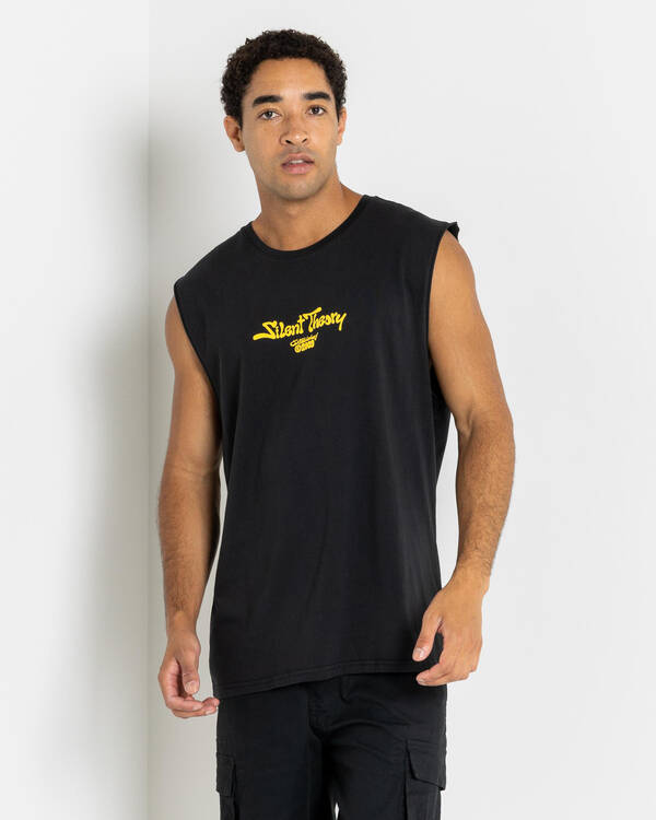 Silent Theory Time The Sound Muscle Tank for Mens