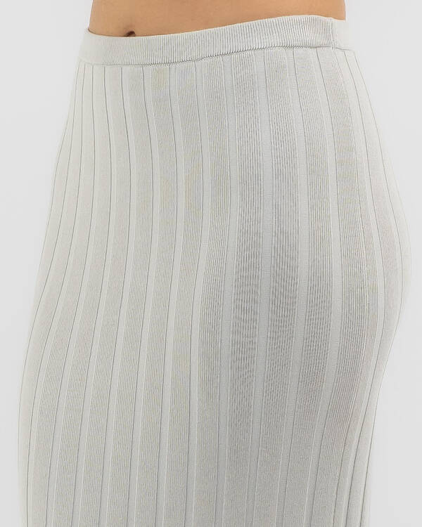 Ava And Ever Naomi Rib Maxi Skirt for Womens