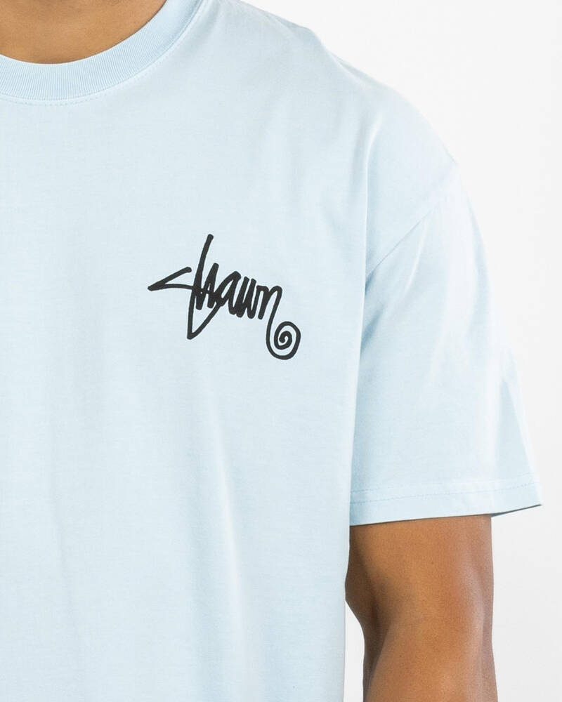 S-Double Shawn Script T-Shirt for Mens