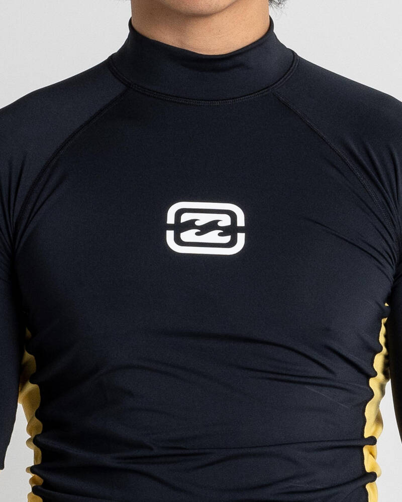 Billabong Jimmy Long Sleeve Rash Vest for Mens