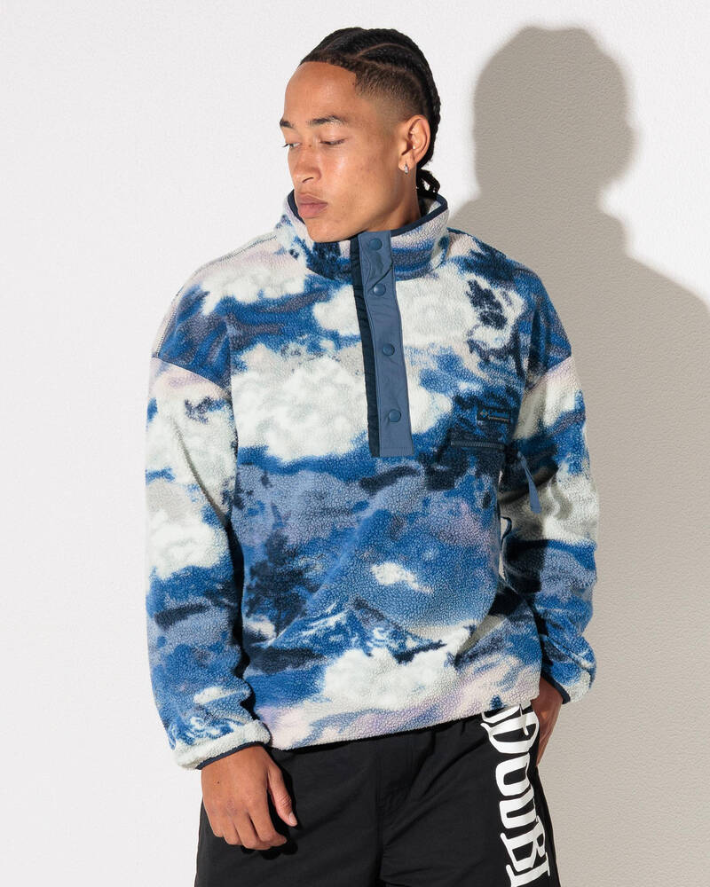 Columbia Helvetia II Printed Half Snap Fleece Sweatshirt for Mens