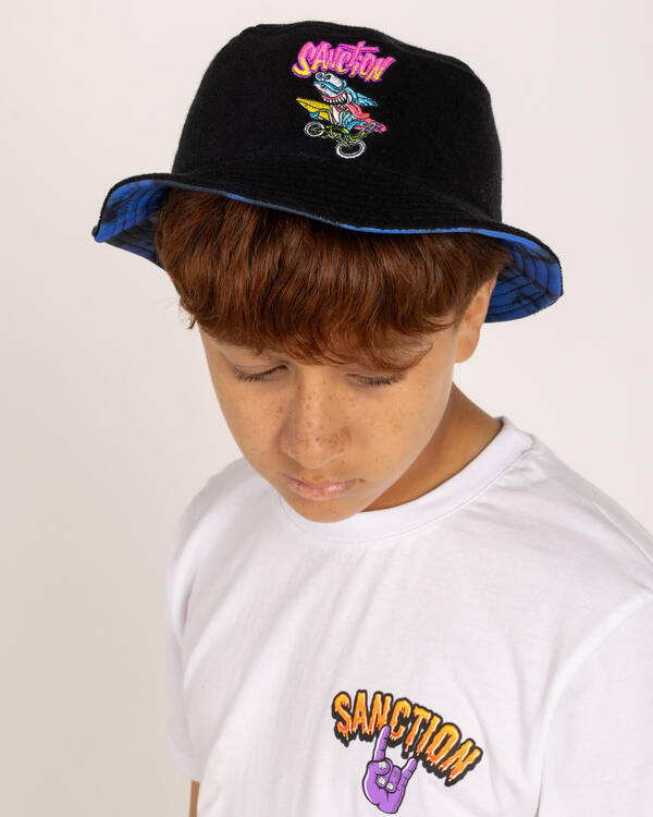 Sanction Boys' Stoked Bucket Hat for Mens