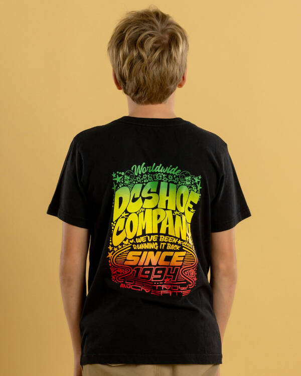 DC Shoes Boys' Hot Box T-Shirt for Mens