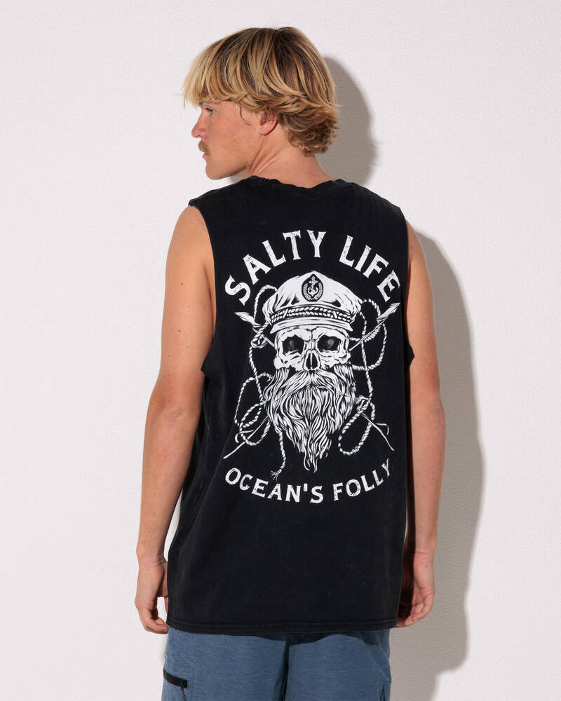 Salty Life Raider Muscle Tank for Mens